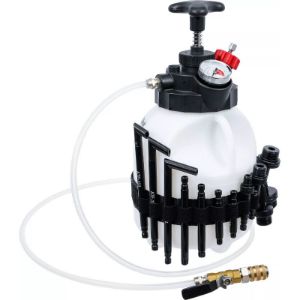 Alat za punjenje ulja u mjenjač s ručnom pumpom | 12 adaptera | 3 l