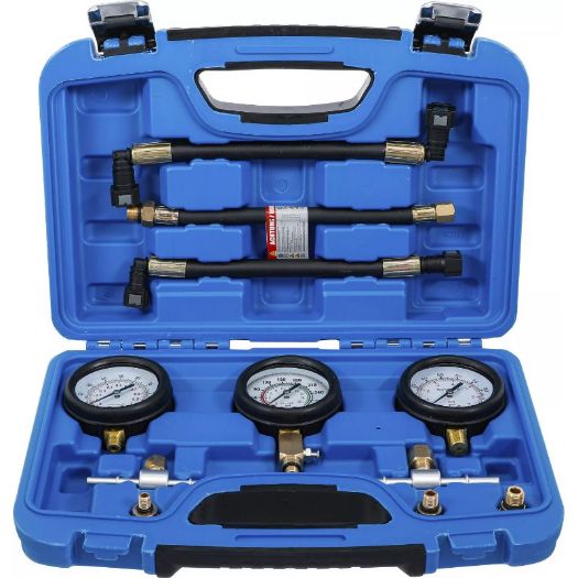 Set manometara za ispitivanje tlaka goriva i kompresije | za motocikle | 11 kom