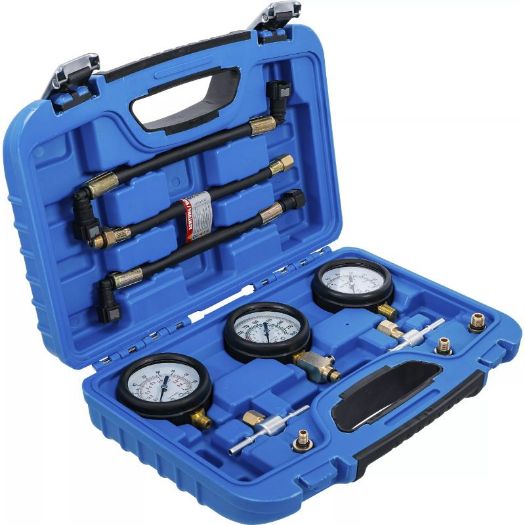 Set manometara za ispitivanje tlaka goriva i kompresije | za motocikle | 11 kom