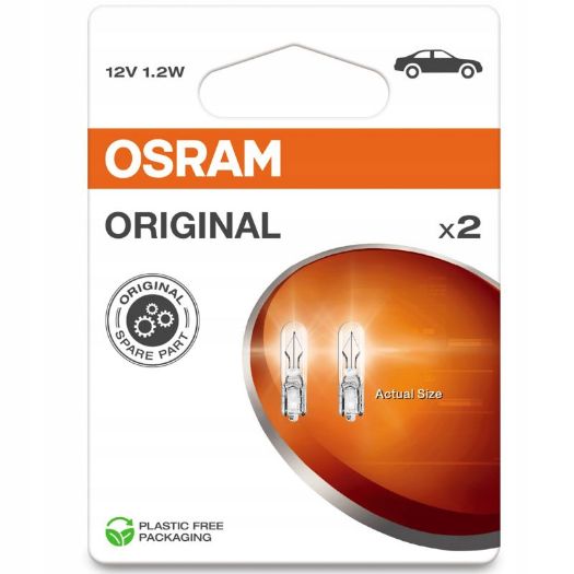 Osram žaruljica PBT5 W1.2W W2X4.6D 12V 