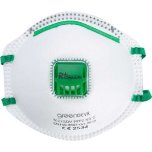 Zaštitna maska protiv prašine s ventilom (CE), FFP2 