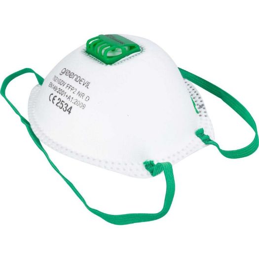 Zaštitna maska protiv prašine s ventilom (CE), FFP2 