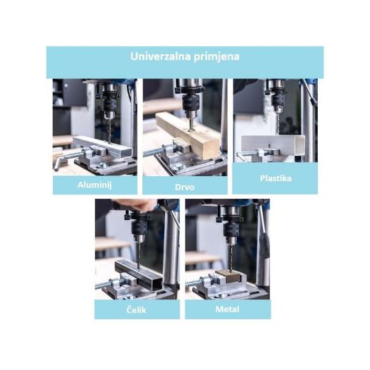 Stolna bušilica TBM200, 230 V, 400 W, 5 brzina 550–2600 o/min