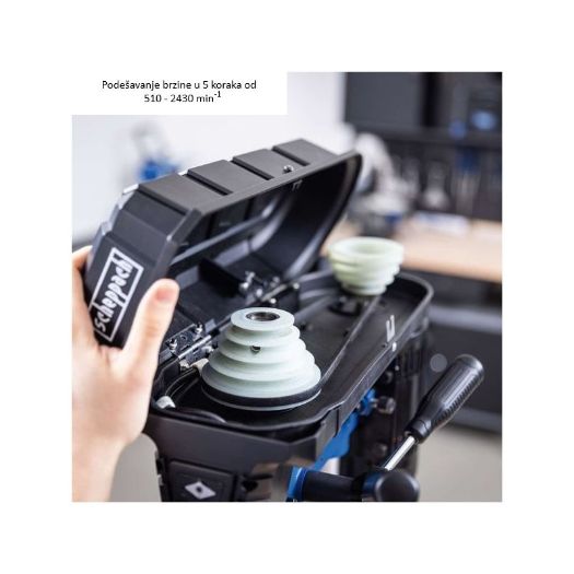 Stolna bušilica TBM250, 230 V, 550 W, 5 brzina 510–2430 o/min