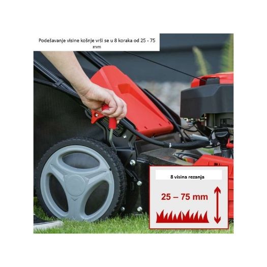 Električni start s baterijom 2 Ah i punjačem 2,4 A uz kosilicu MS150-46E