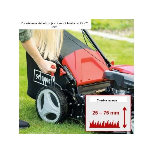 Benzinska kosilica MS173-51, širina košnje 51 cm, samohodna izvedba