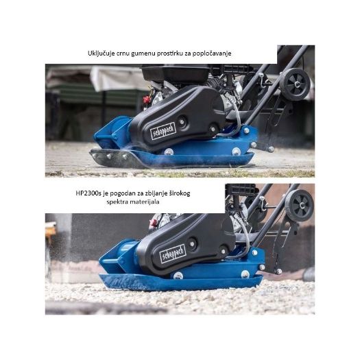 Vibroploča HP2300S 13 kN za zbijanje tla do 30 cm