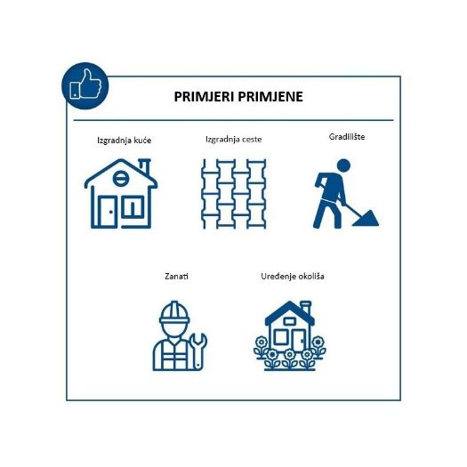 Vibroploča HP1200S, 6,5 KS, 60 kg, 15000 N