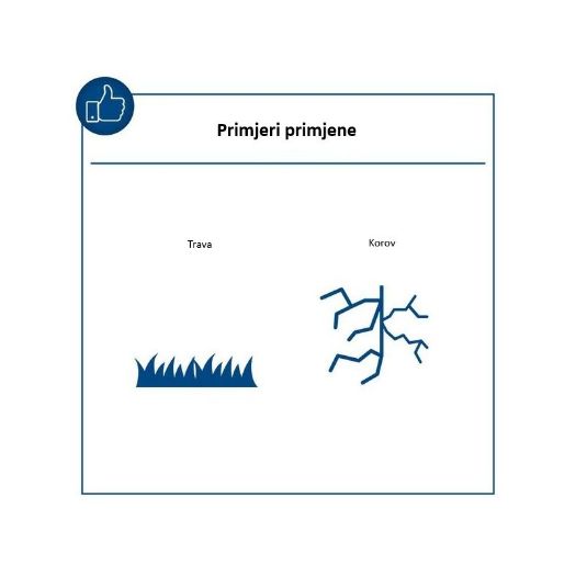 Akumulatorski trimer BC-BCH380/40, 2x20V