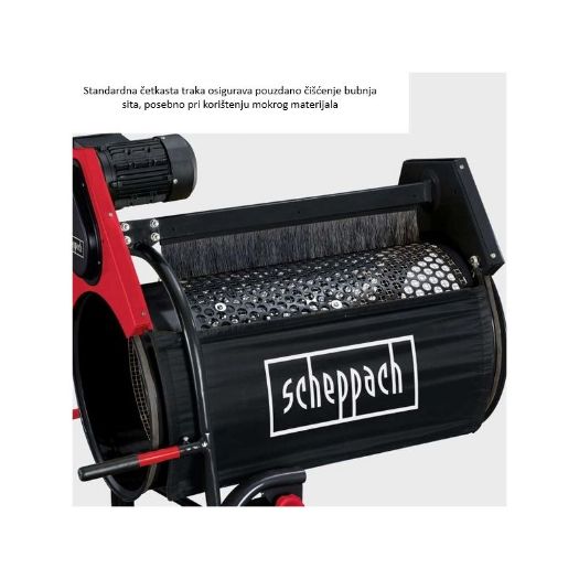 Električno valjkasto sito RS350, 230V, bubanj sita 80 cm