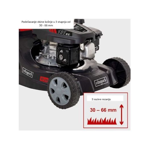 Motor 131 cm3 3,3 KS – detalj motora i kućišta