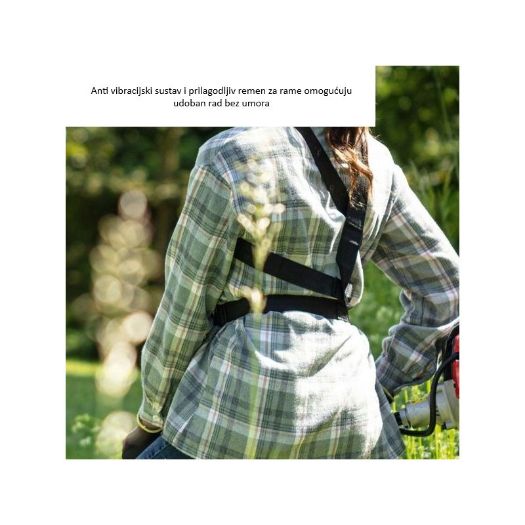 Dvotaktni motor 52 cm3 1,4 kW – detalj motora i kućišta