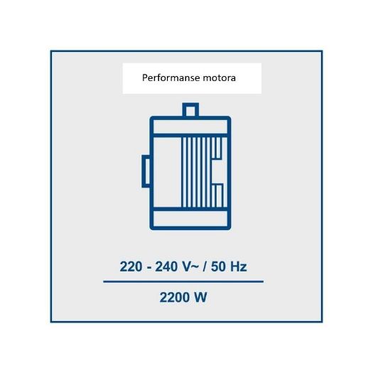 Cjepač drva HL760L, 230V, 7t, 2200W, 25 cm
