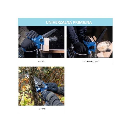  Akumulatorske škare BC-PS150-X + baterija 2 Ah 20 V + punjač 2,4 A