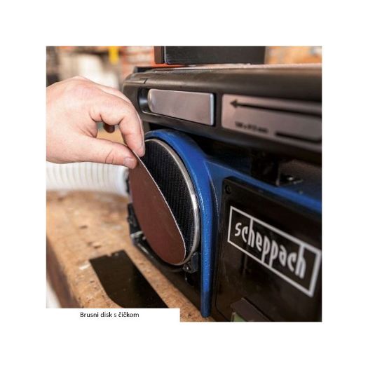 Brusna traka 100 × 915 mm – detalj tračne jedinice