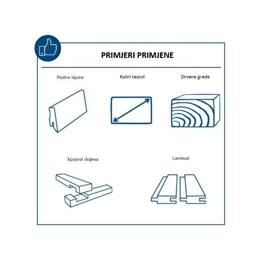 Kutna pila HM216, 2000 W