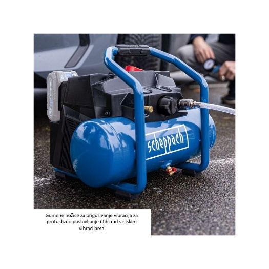 Bežični kompresor C-ACT160/6-X, 20 V, 8 bara, 6 L