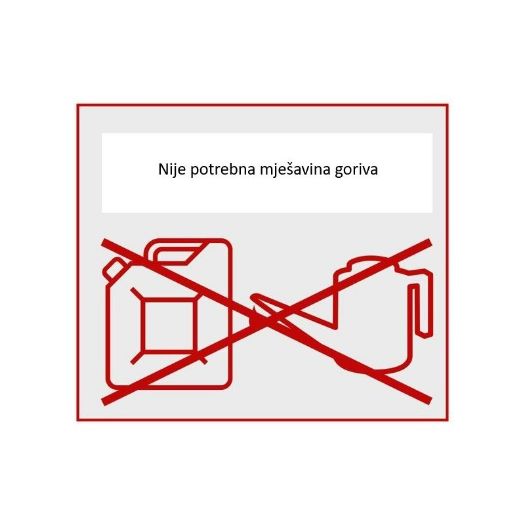 Benzinska kosilica PBC310-4S, 0,7 kW, 1,0 KS 4-taktni benzinski motor