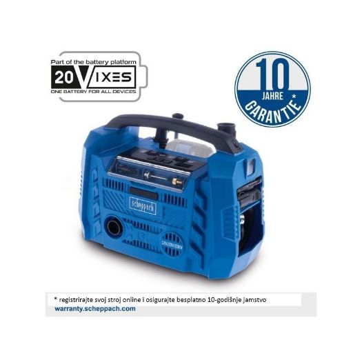 Hibridni kompresor, 10.3 bara, 3 načina rada