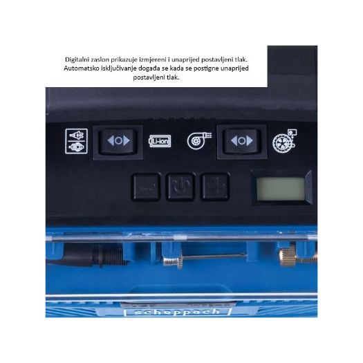 Hibridni kompresor, 10.3 bara, 3 načina rada