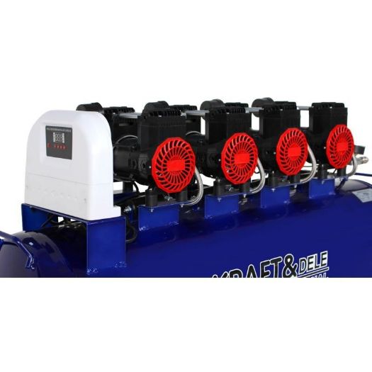 Bezuljni kompresor 120L 4 klipa 400V 7kW 