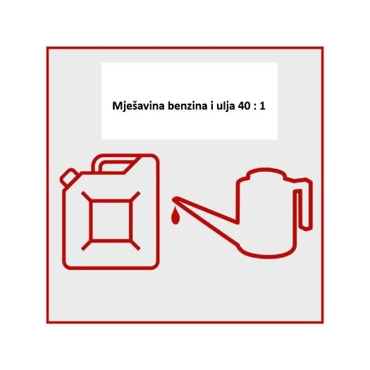 Benzinska motorna pila CSP530S, 53 cm³, 2,0 kW / 2,7 KS, vodilica 20"