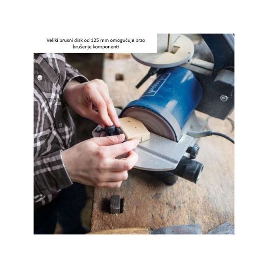 Tračna i disk brusilica BTS700