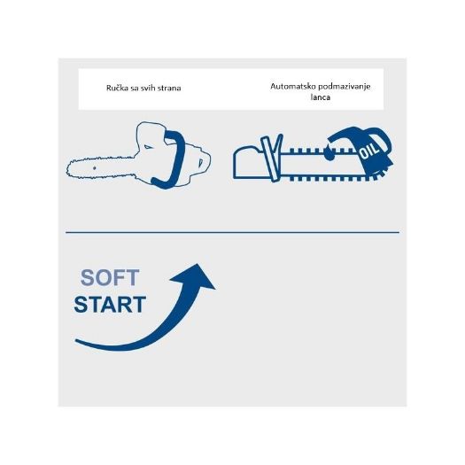  BC-CS355Duo-X Aku motorna pila 2x20V, 14"