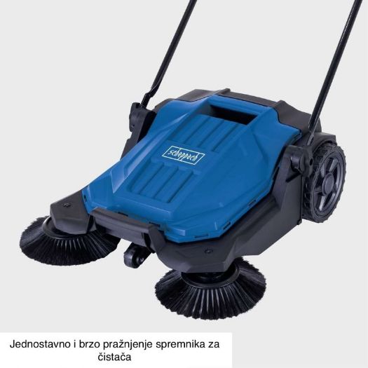 Sustav 3 četke s bočnim disk četkama i valjnom četkom