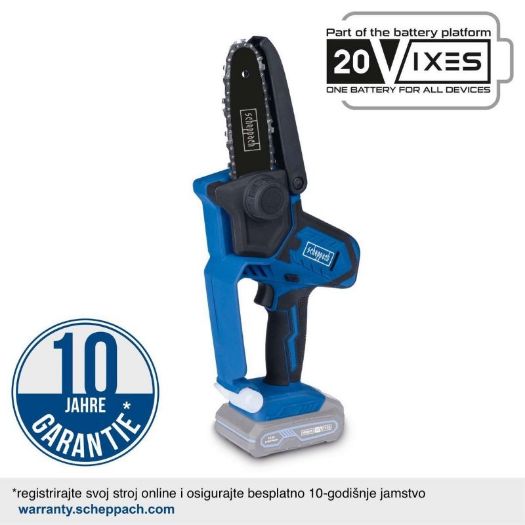 C-PS100-X Akumulatorske škare, 5", 2 x 2Ah 20V + 2,4 A 