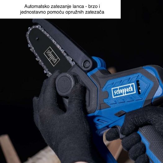 C-PS100-X Akumulatorske škare, 5", 2 x 2Ah 20V + 2,4 A 