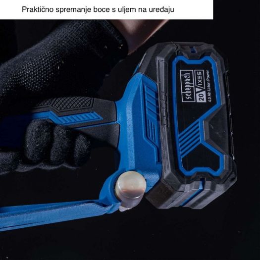 C-PS100-X Akumulatorske škare, 5", 2 x 2Ah 20V + 2,4 A 