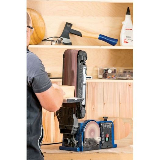 Tračna i disk brusilica BTS900, 6-dijelni set za brušenje, 370 W, 230 V