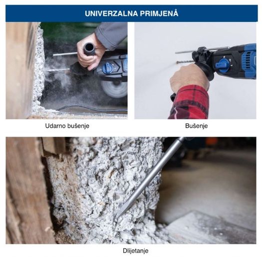Udarna bušilica DH2260, 230V, 1050W, 4u1 funkcija
