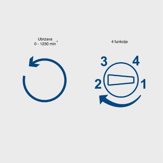 Udarna bušilica DH2260, 230V, 1050W, 4u1 funkcija