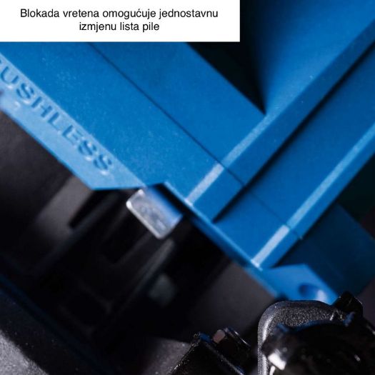 Akumulatorska kružna pila BC-HCS165-X