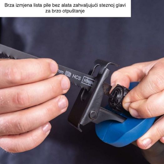 Akumulatorska sabljasta pila C-RS100-X