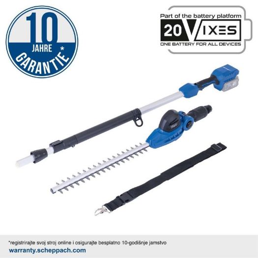 Akumulatorske teleskopske škare za živicu s 11 kutova rezanja C-PHS410-X, 20V