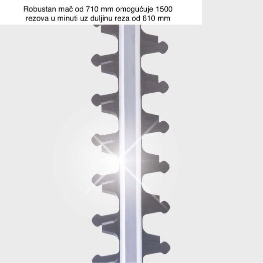 Električne škare za živicu EHT610