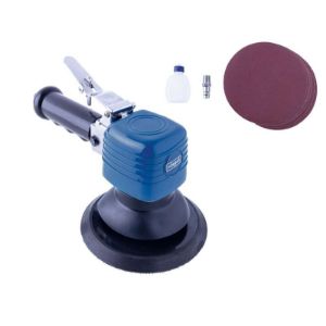 Pneumatska ekscentrična brusilica 6” s brusnim papirom