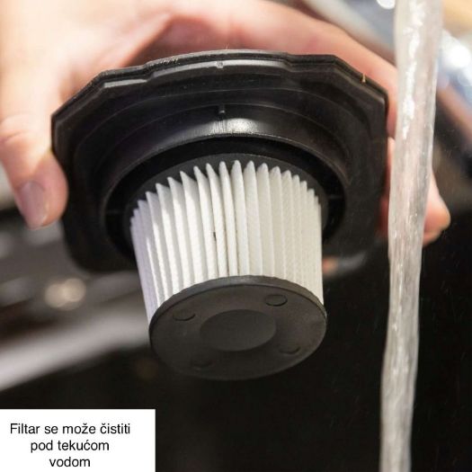 Naborani perivi filter F9, detalj uloška filtra