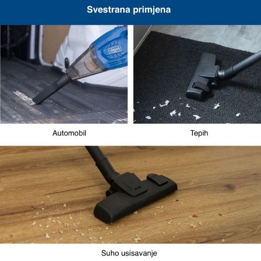 Akumulatorski ručni usisavač C-HVC150-X, 20 V, 560 ml