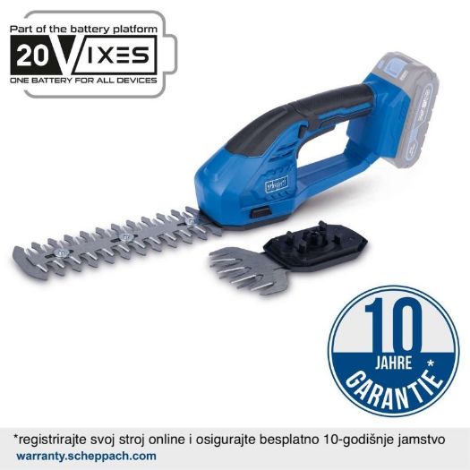 Akumulatorski trimer za travu i živicu C-HTGS200-X 2u1, prikaz alata