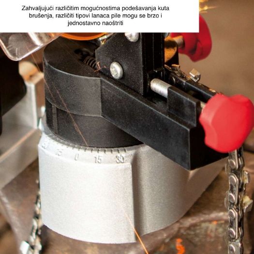 oštrač lanca 230 V