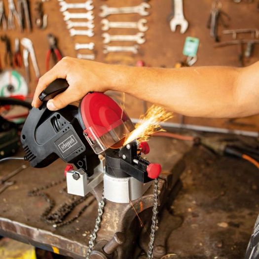 KS1200,Oštrač lanca 200 W, 100 × 3.2 mm, 7500 o/min