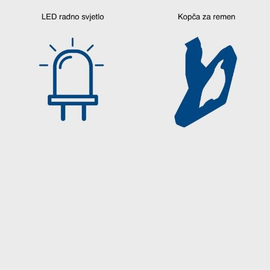 Akumulatorska udarna bušilica C-CD45-X, funkcija 3u1