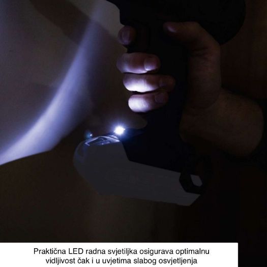 Akumulatorska udarna bušilica C-CD45-X, funkcija 3u1