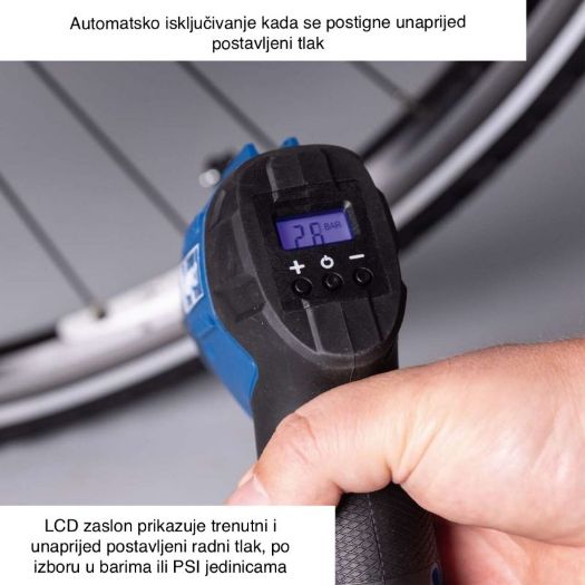 Akumulatorski kompresor C-AC20-X, 7 bar, 10 l/min