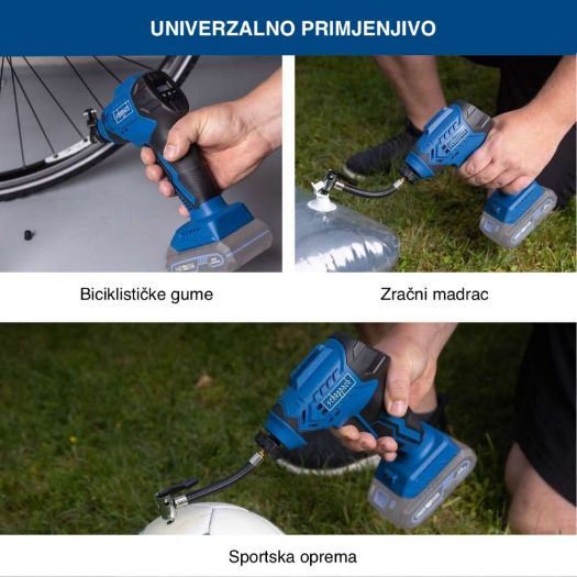 Akumulatorski kompresor C-AC20-X, 7 bar, 10 l/min