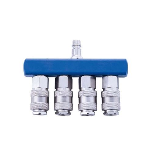 Set pribora za 4-smjerne brzootpuštajuće pneumatske spojnice